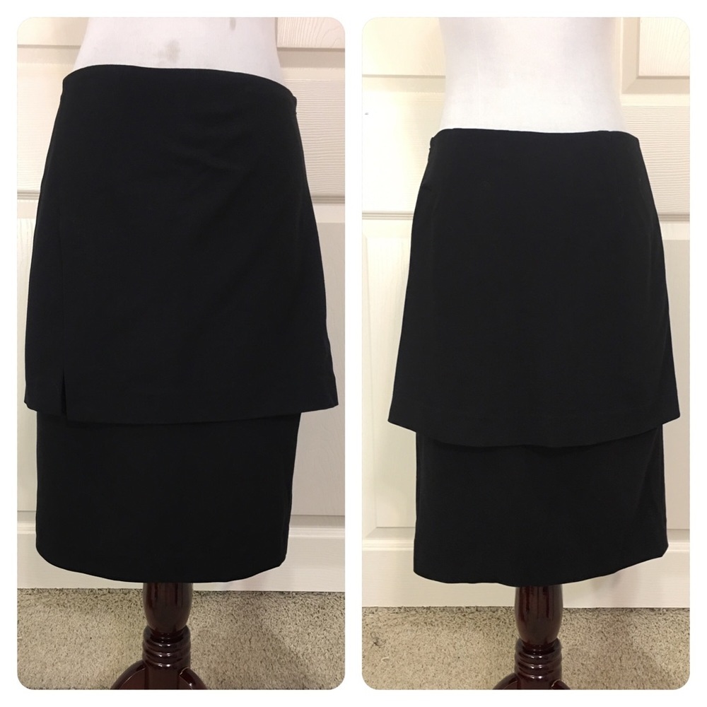 W Worth black skirt